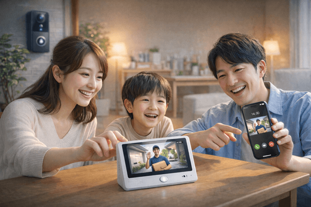 SwitchBotカメラ付きインターホンの良い口コミ レビュー 評判のセクションのイメージ画像